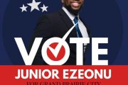 Vote Junior Ezeonu For Grand Prairie City Council