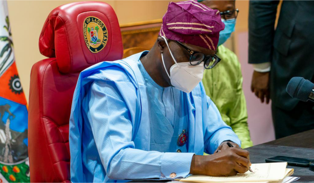Gov. Sanwo-Olu Signs VAT Bill Into Law