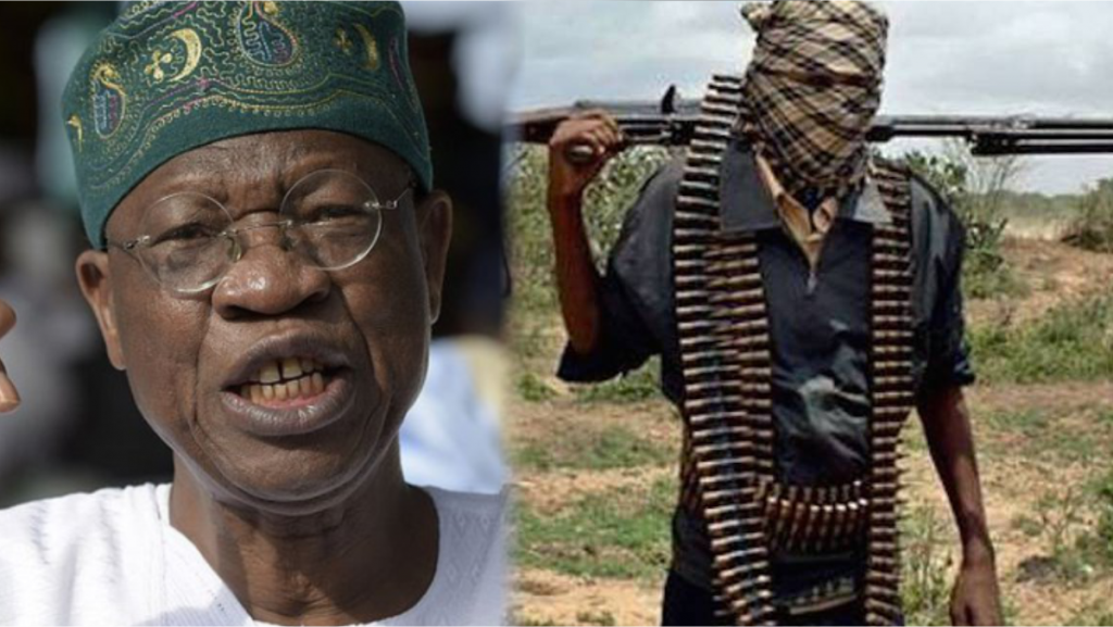 Bandits Are Common Criminals Unlike IPOB, So Says Lai Mohammed