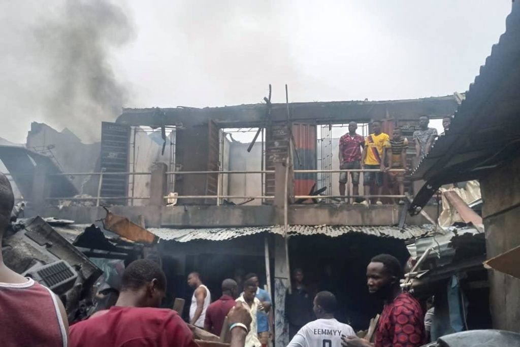 Gas explosion: Killed 5, shuts down over 1,000 shops in Ladipo market