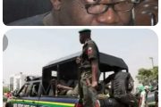 Fayemi Watches As His Security Escorts Brutalize A Road User, Damage His Car