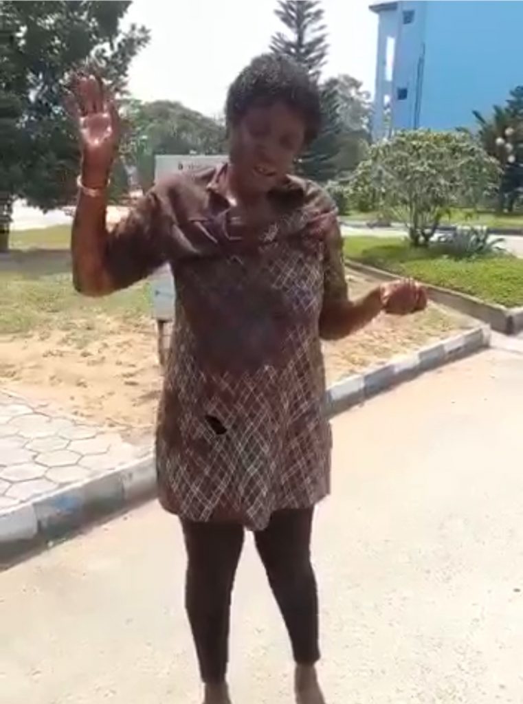 Man who attempted to kill mom for ritual caught as mom fought back. (Videos also)