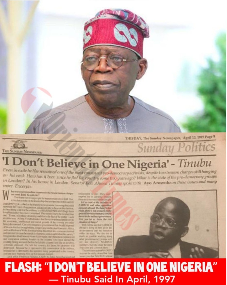 Tinubu Knows He’s Lost Out. Now He Wants to Burn it All Down