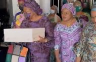 Nigerian's governors' wives travel to Dubai to present Aisha Buhari a birthday cake (Video) 😡