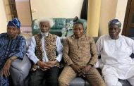 Igboho Sends Messages As Profs Wole Soyinka, Wale Adeniran & Banji Akintoye Visit Him In Benin Republic
