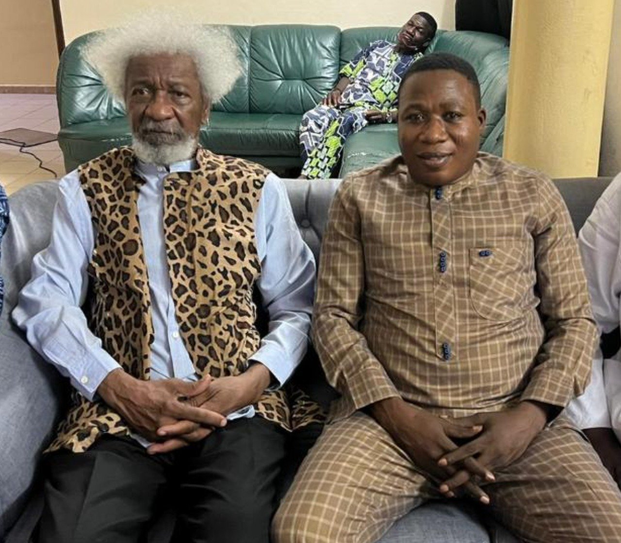 Igboho In Benin Republic: Nigerians React To Soyinka's Visit