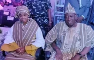 Olubadan, Igboho Clash Over Conferment Of Yoruba Titles On Kano Gov, Caught on Camera Ganduje, Wife