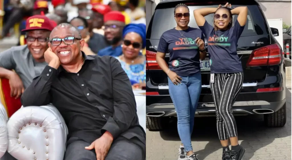 Reactions As ‘Obidient’ Youths Rock ‘Yes Daddy’ T-Shirts
