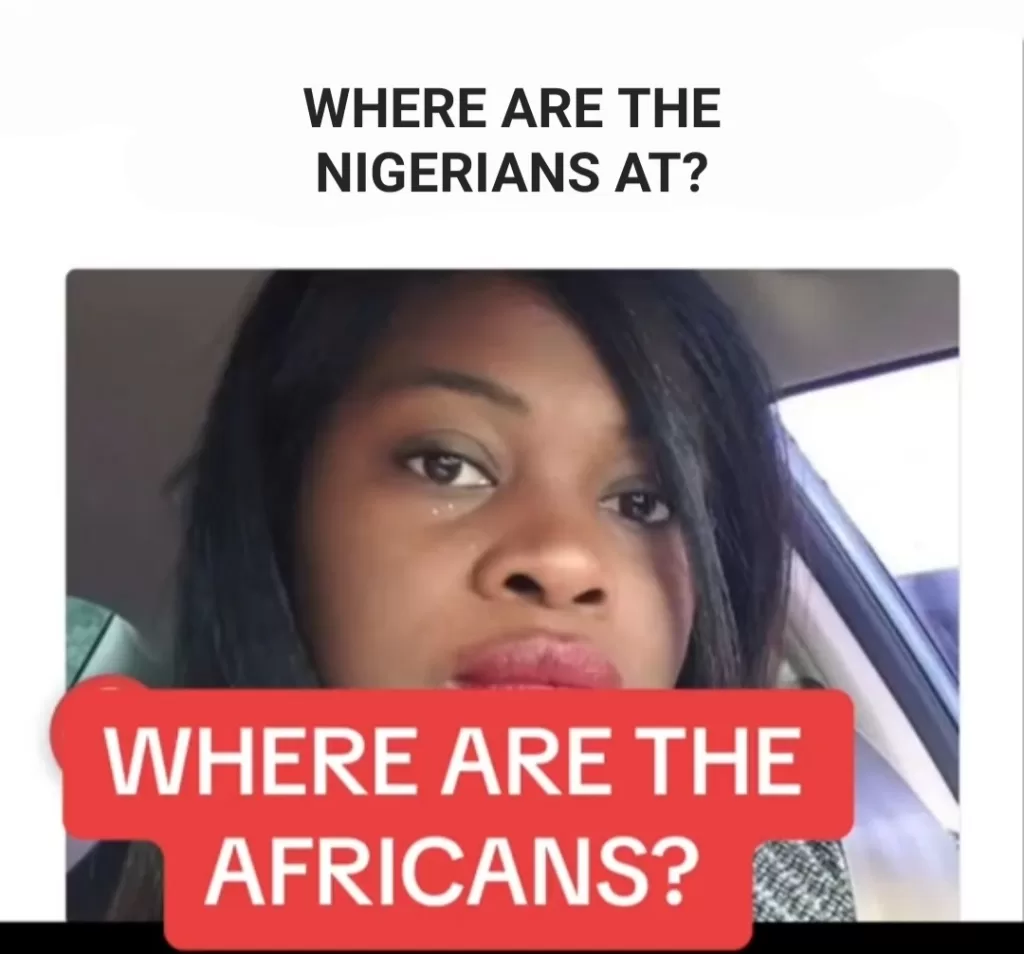 'Where are the Nigerians at?' African American Man Blasts Nigerians Over Ajike's Murder (Video)
