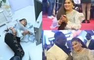Pastor gifts wife N55 million cash for her birthday in church (video)