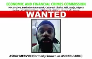 EFCC Declares UK-based Nigerian, Angel Odumodu, 3 Others Wanted, Shares Photos