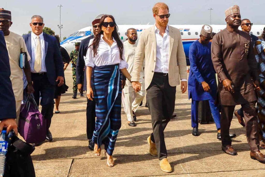 Meghan Markle should leave those poor Nigerians alone? NO you all should leave Meghan alone 🙄