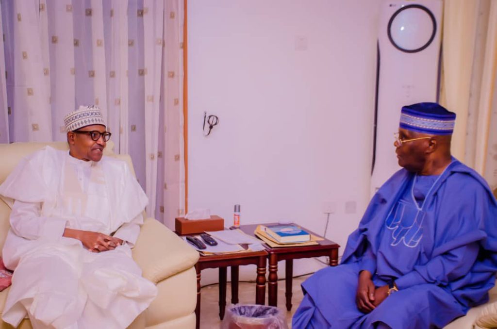 Atiku visits Buhari in Daura