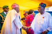 President Tinubu Meets Obasanjo, Jonathan In Ghana (Photos)