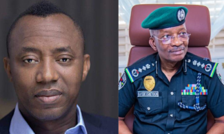 BREAKING: Nigerian Police Chief Egbetokun Secretly Plans To Fly Sowore From Abuja To Lagos Monday For Calling Him ‘Illegal IG’
