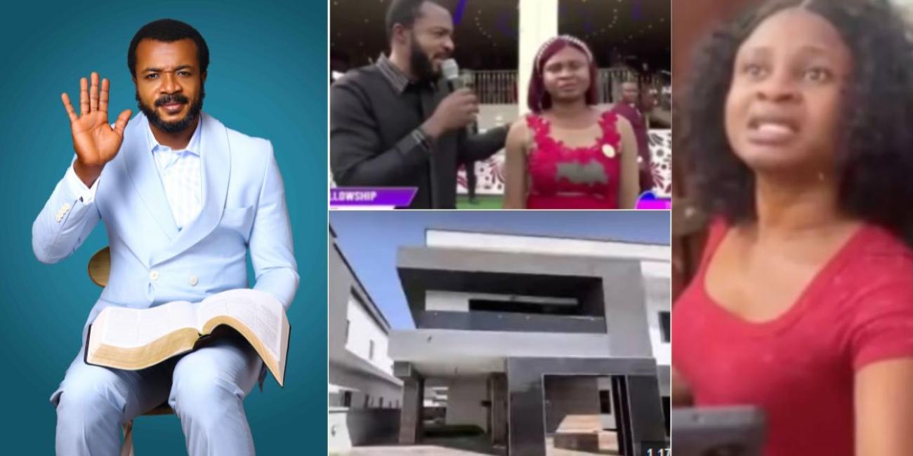 Woman Arrested For Giving 'Fake Testimony' About N300million Mansion At Prophet Ebuka Obi's Zion Prayer Movement