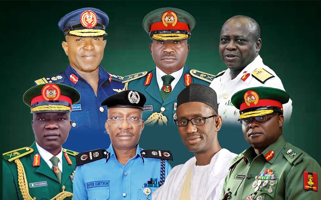 Insecurity and Incompetence of Security Chiefs
