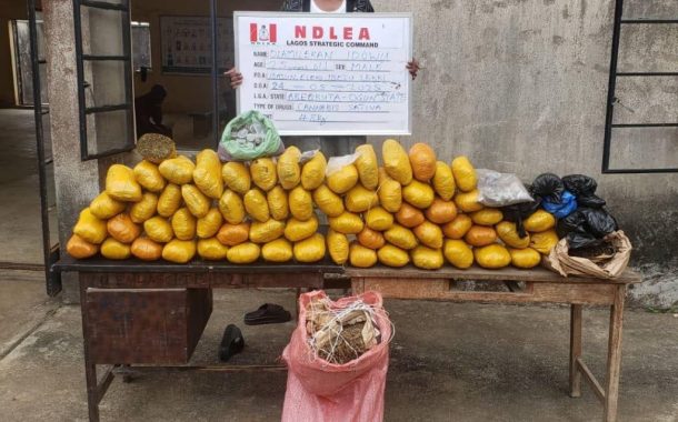 NDLEA Intercepts N6.5bn Opioids In Lagos, Rivers Ports, Arrests Two British Nationals (Photos)