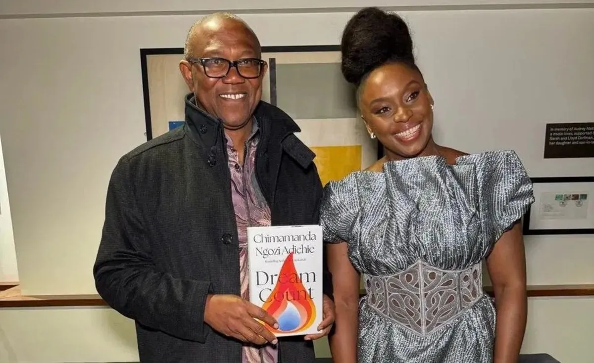 2027: Peter Obi doesn’t need to be president – Chimamanda Adichie