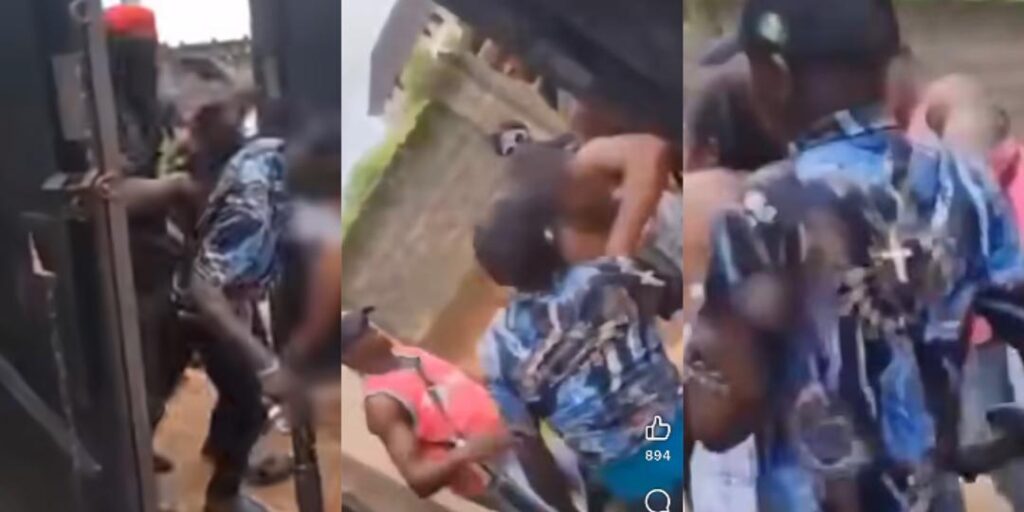 NYSC Member Assaulted By Anambra Vigilante Members Recounts Ordeal (Video)