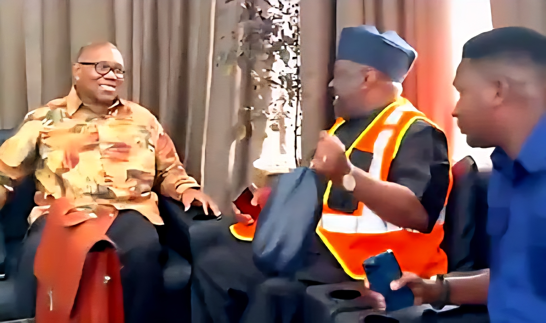 Dele Momodu Hosts Peter Obi In Ghana