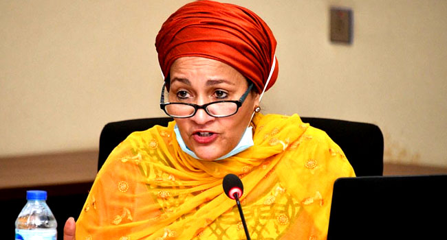 ‘I’ve not heard Tinubu complain about challenges he inherited as president – Amina Mohammed.