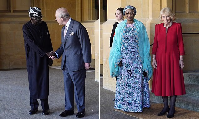 King Charles and Queen Camilla bid farewell to Nigerian president and first lady after landmark state visit 'marked by genuine warmth'