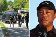 Tiger Woods arrested for DUI after rollover car crash in Florida