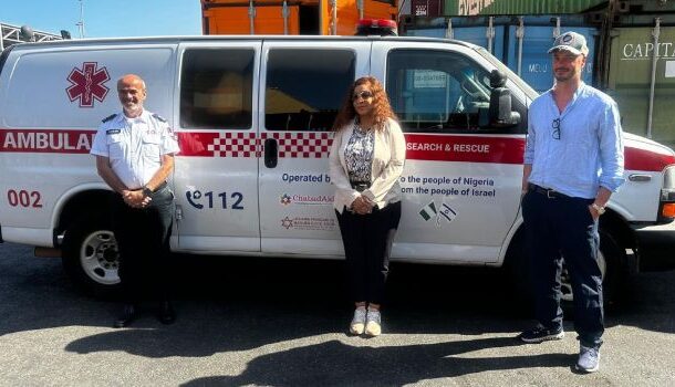 Israel Donates First Batch Of Ambulances, Medical Equipment To Nigeria