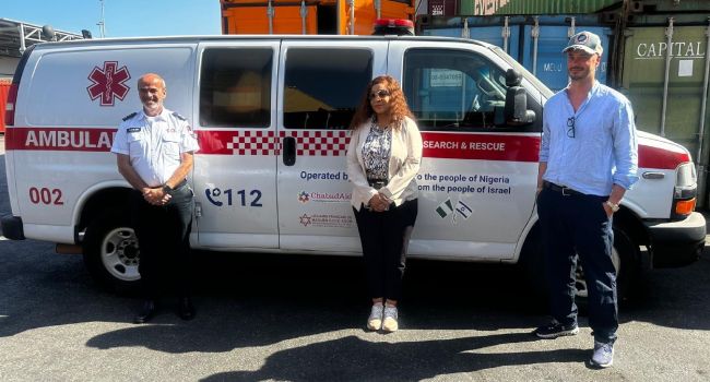Israel Donates First Batch Of Ambulances, Medical Equipment To Nigeria