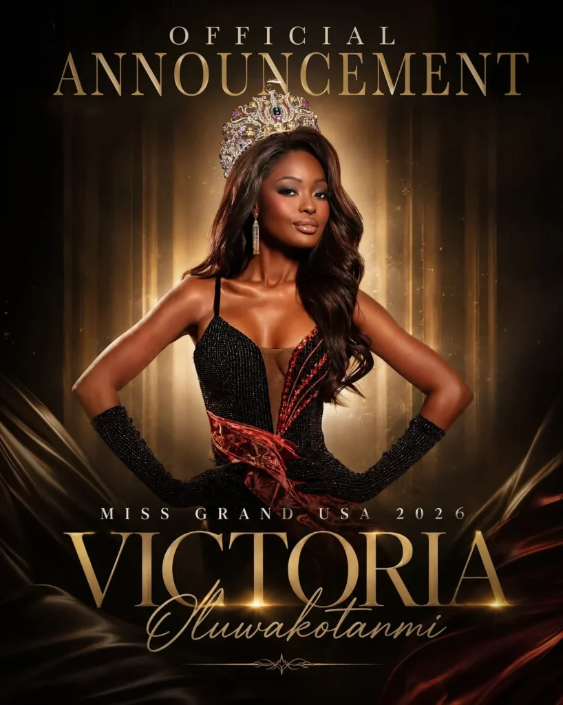 Nigerian-American Victoria Oluwakotanmi crowned Miss Grand USA 2026
