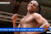New world record for longest dance marathon set by Nigerian dancer