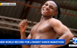 New world record for longest dance marathon set by Nigerian dancer