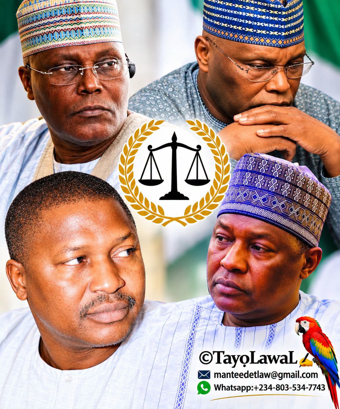 Atiku Abubakar, Abubakar Malami: How Not To Be A Good Citizen