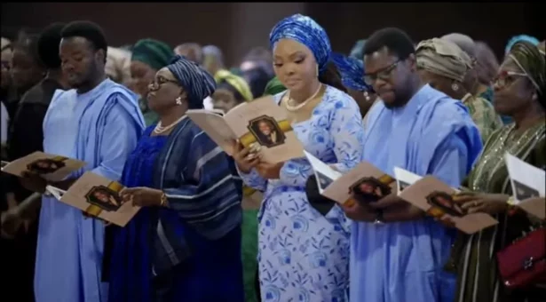 Olu Jacobs: Hamzat, Lagos First Lady, Amosun attend funeral in Lagos